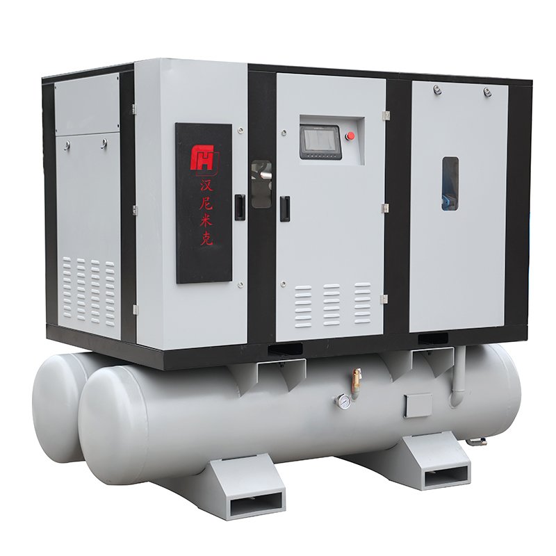 High Quality 22kw Industrial Air Compressors 15kw Motor Power Silent 15kw Portable All-in-One Screw Compressor Tank Gas/AC Used