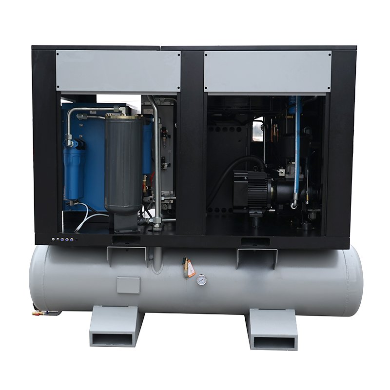 High Quality 22kw Industrial Air Compressors 15kw Motor Power Silent 15kw Portable All-in-One Screw Compressor Tank Gas/AC Used
