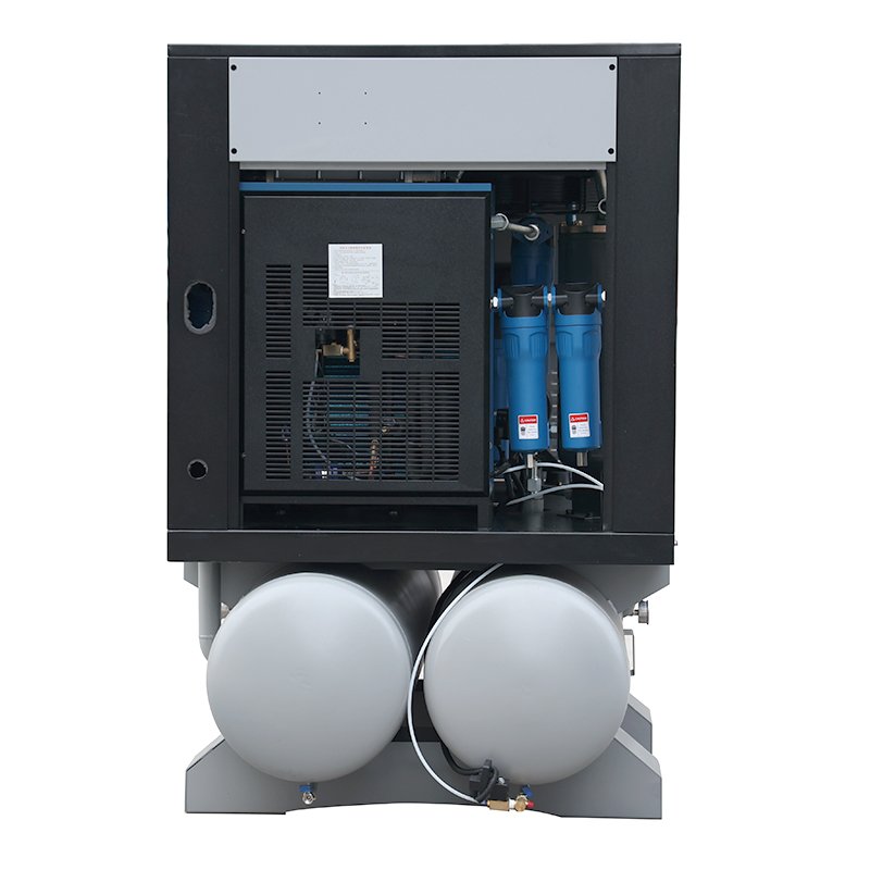High Quality 22kw Industrial Air Compressors 15kw Motor Power Silent 15kw Portable All-in-One Screw Compressor Tank Gas/AC Used