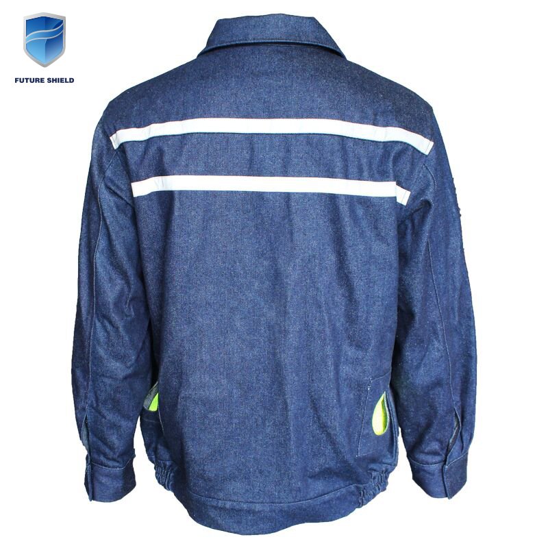 Factory Worker Fan Cooling Fireproof air Conditioned Work Clothes