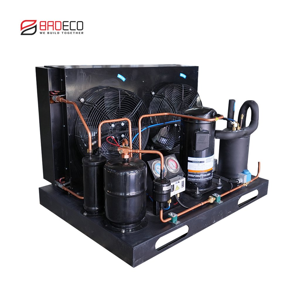 Large Logistics Cold Storage Room Walking in Condenser Unit Cold Room Storage Refrigeration Condenser Unit Cold Room Compressor