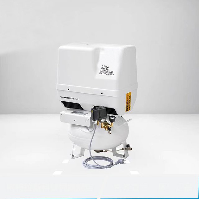 Atlas Copco 0.7hp 1hp Oil Free Piston Industrial Lf5 Lf7 Lf10 Lf15 Lf20 Atlas Copco Oil Free Air Compressor