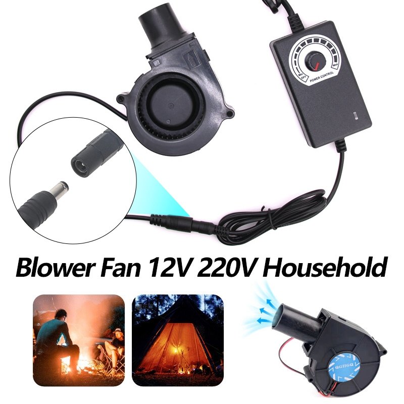 Blower Fan for BBQ Heater 9733 Blower for Fan Cooking Portable Blower Adjustable