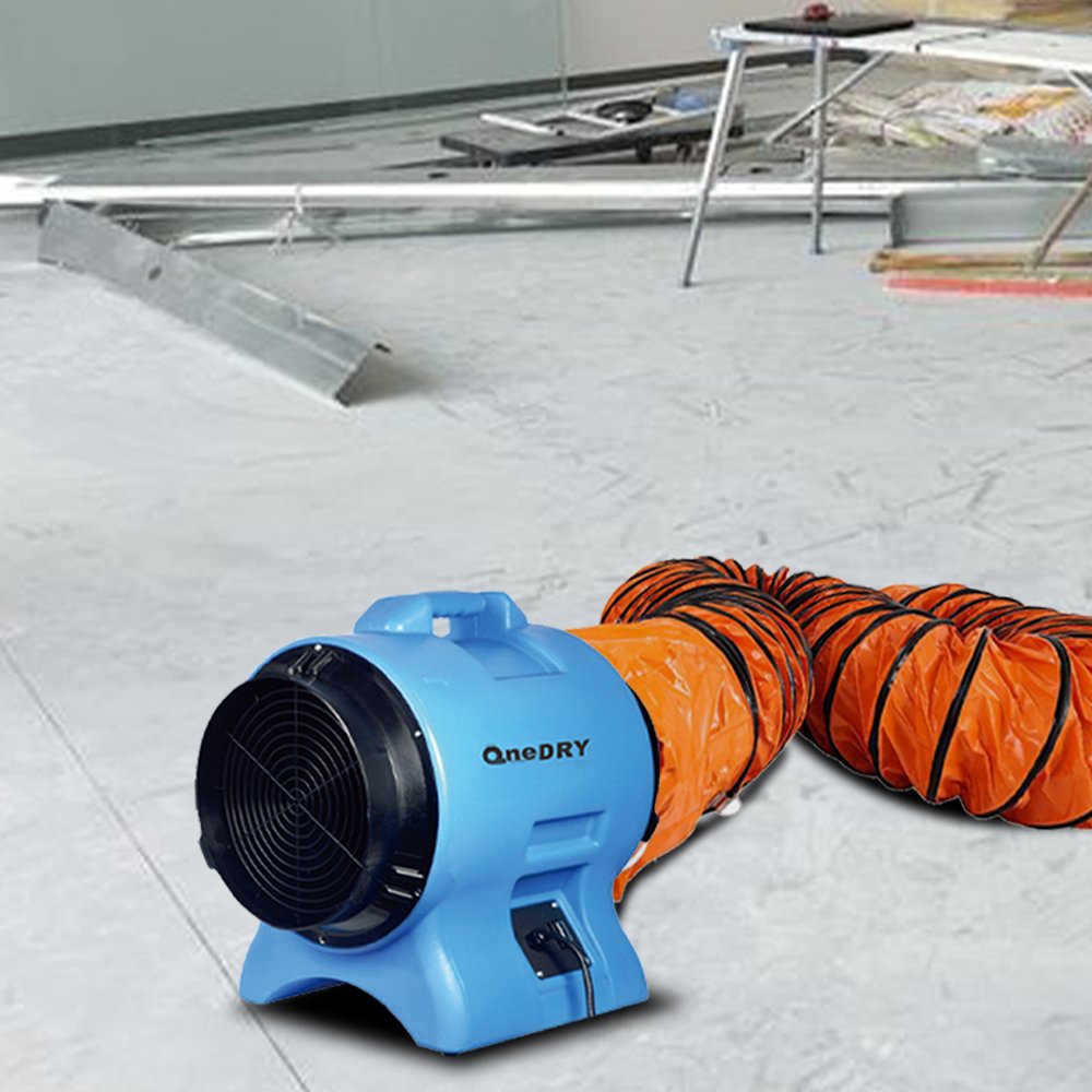 12inch Axial Blower Extractor Ventilation Fan Professional Fan Craft Industry High Velocity Air Mover