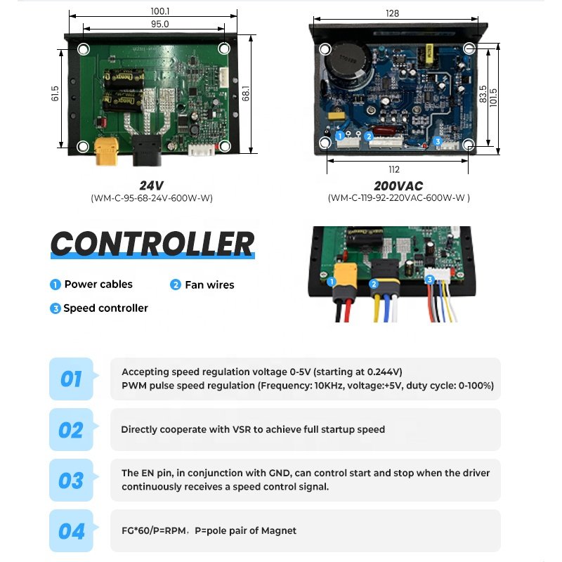 New Trend 25kPa AC/DC Brushless Blower Fan for Fuel Cell/Environmental Sampling