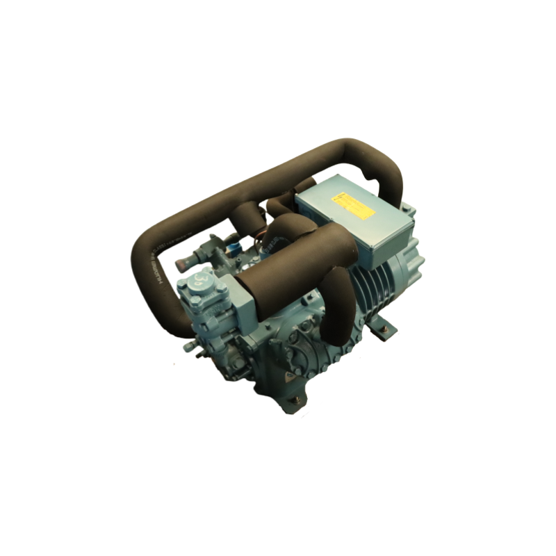 Semi-Hermetic Air-Cooled Freezer Compressor Unit Low Temperature Refrigeration Condensing for Cold Storage