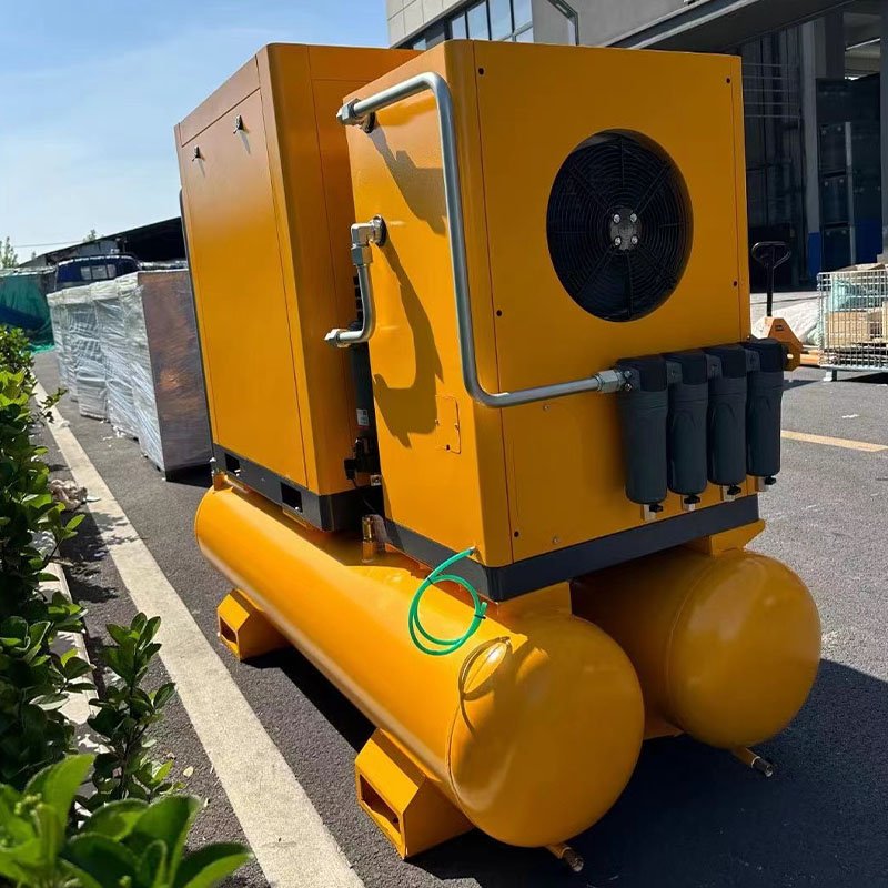 Can Be Deliver Sparta Engineering 4-in1 Mobile Screw Air Compressor 13KG/22KW