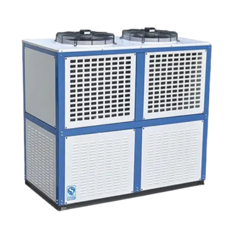 Heat Exchange Condensing Units Commercial Refrigerator Compressor Air Cooled Freezer Unit
