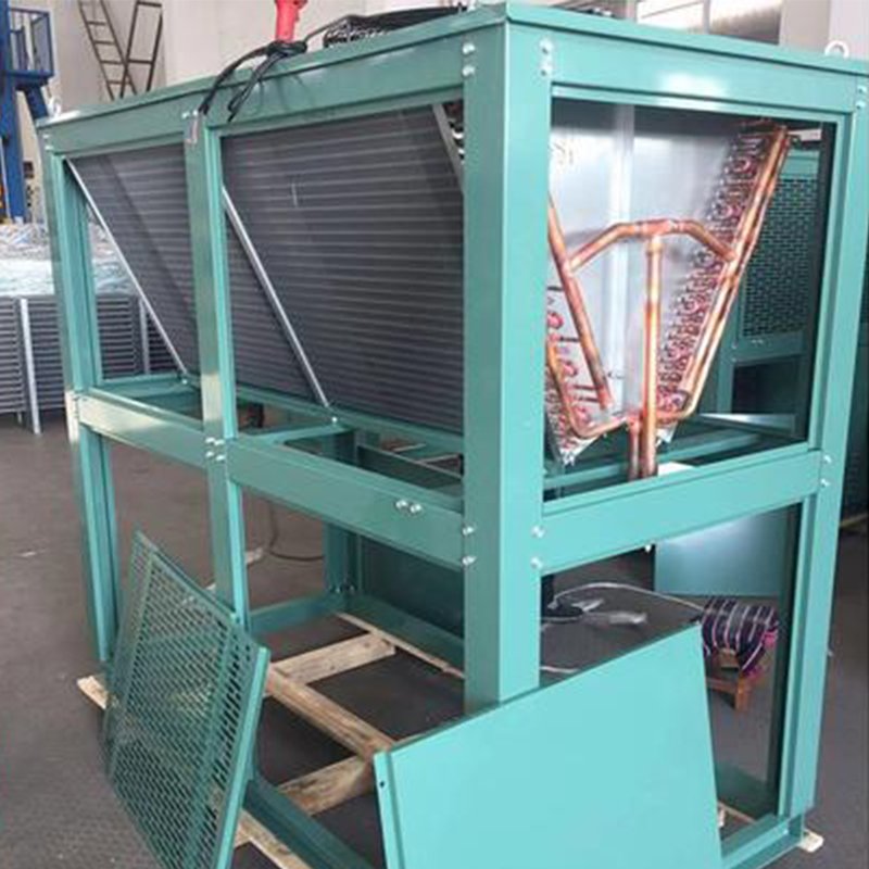 Heat Exchange Condensing Units Commercial Refrigerator Compressor Air Cooled Freezer Unit