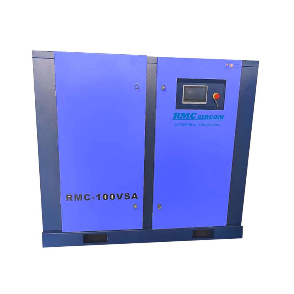 Combined Screw Air Compressor With Tank for Manufacturing Factory
