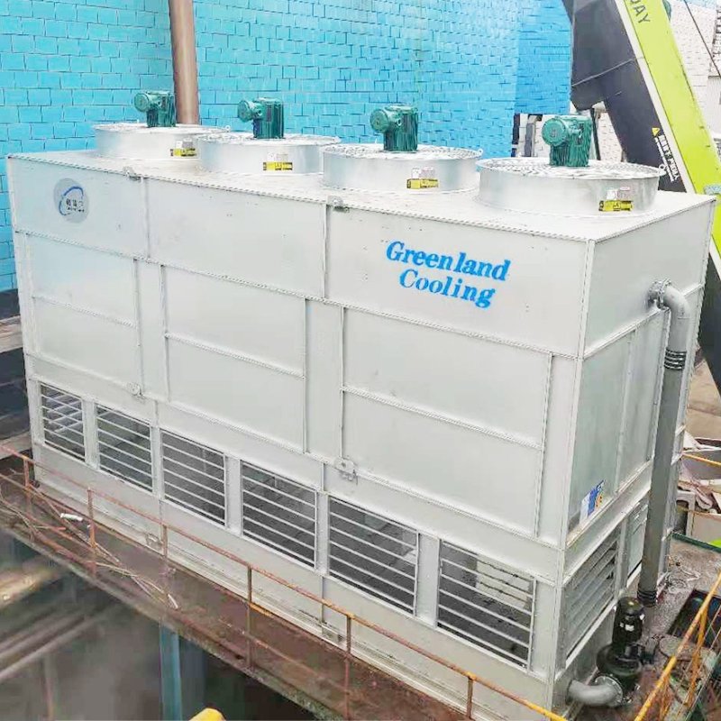 All-welded Evaporative Condenser 1500kw ZNXH Ammoniafluorogenic Refrigerating Ice Machine Central air Conditioning