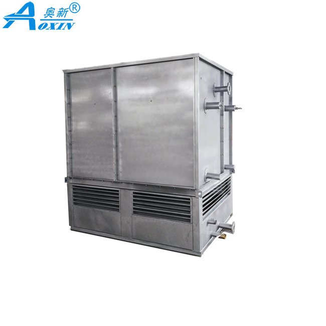 High Quality Corrosion -Resistant ZNX Elliptical Tube Suction Evaporative Condenser for Cold Room Unit