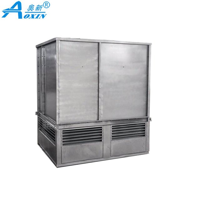 High Quality Corrosion -Resistant ZNX Elliptical Tube Suction Evaporative Condenser for Cold Room Unit