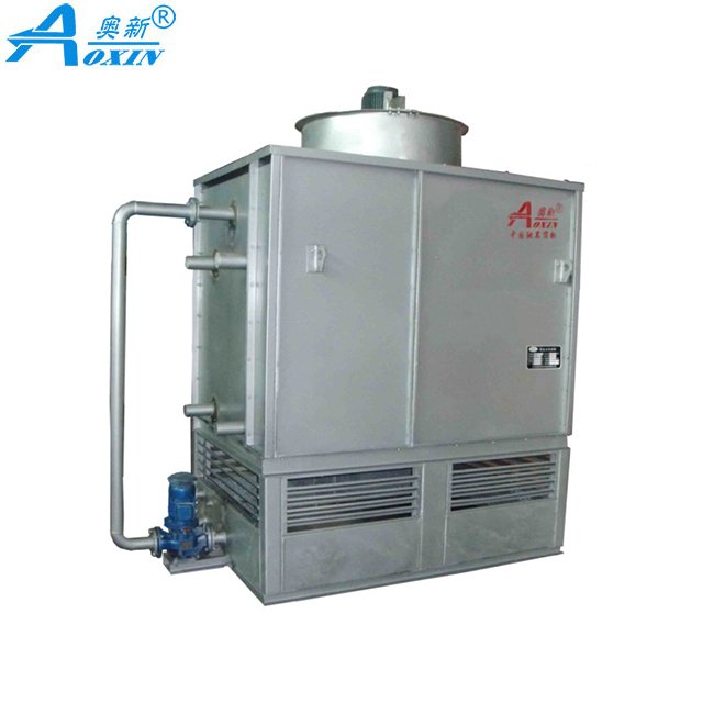 High Quality Corrosion -Resistant ZNX Elliptical Tube Suction Evaporative Condenser for Cold Room Unit