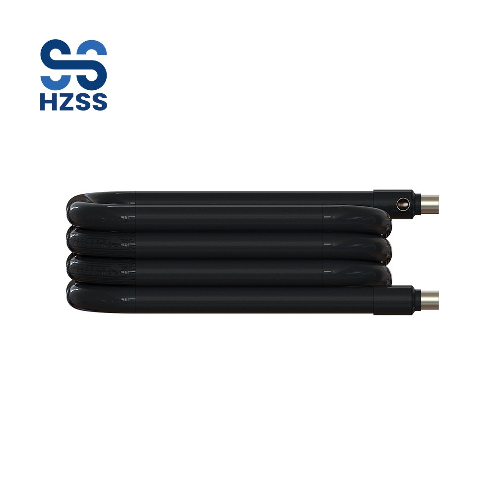 HZSS Wholesale Marine AC Condenser Coaxial Water Marine Condenser New Spiral Heat Exchanger Coil Durable with Long Service Life