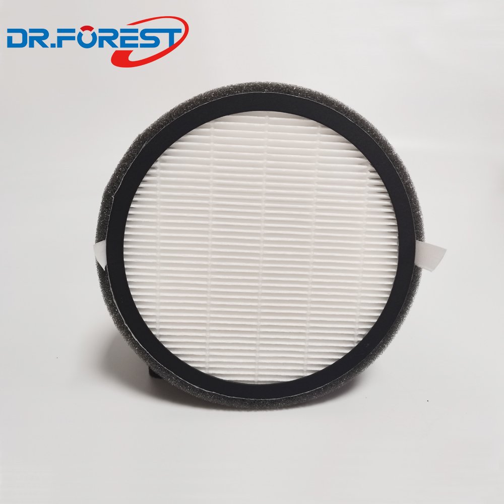 Wholesale Factory Round Pleat Mini Filter True Preliminary Carbon Charcoal Cloth Replacement Air Cleaner Filter