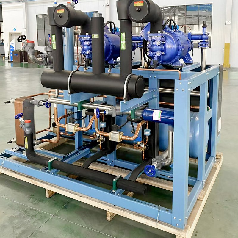Cold Room Use One-stop Service Condensing Unit Refrigeration Unit Screw Air Cooled Compressor
