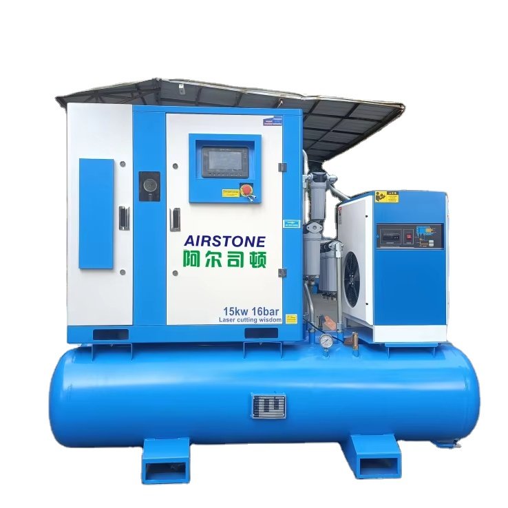 AIRSTONE Oil Injjected 22kw 30hp 2.0Mpa Industrial VSD Rotary 20bar All-in-one Screw Air Compressor