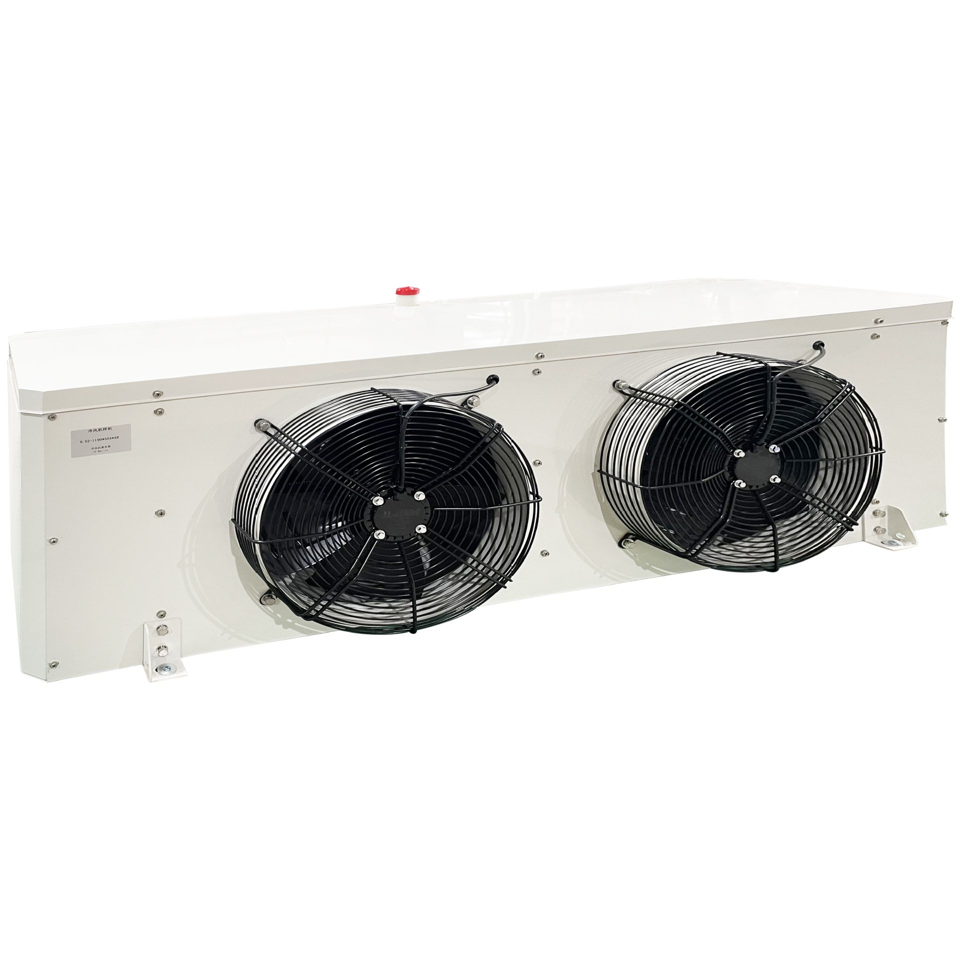 Custom Air Cooled Refrigeration Equipment 3.8KW Cooling Evaporator for Cold Room