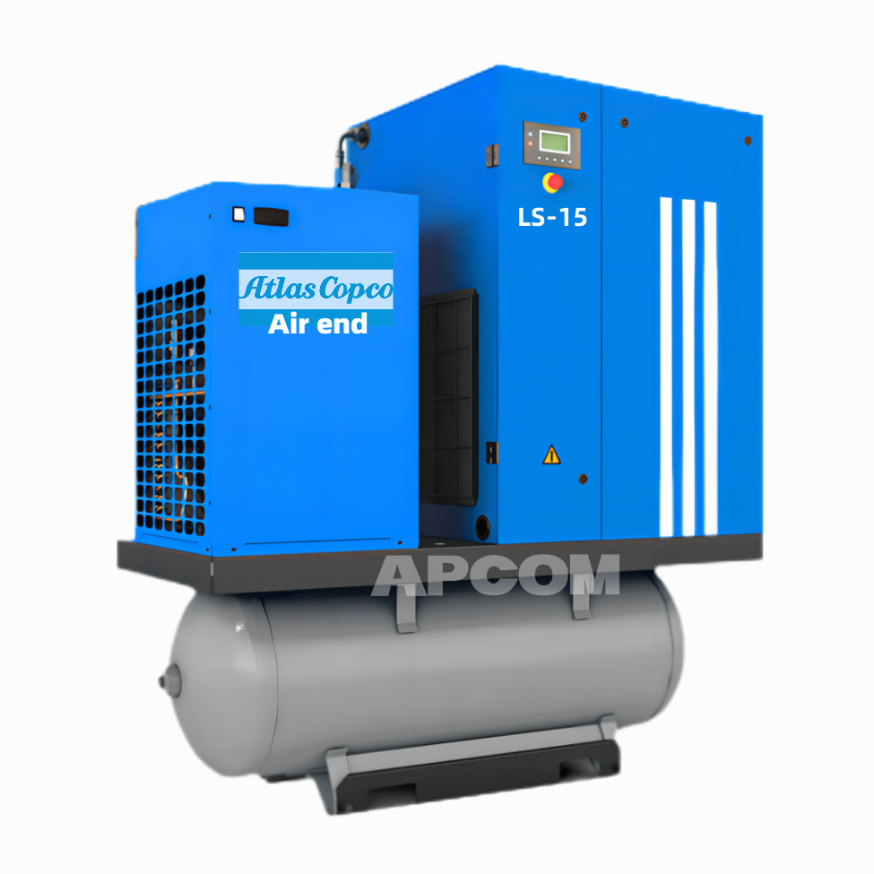 20HP Atlas Copco Head 15kw 20 HP Screw air Compressor 15kw