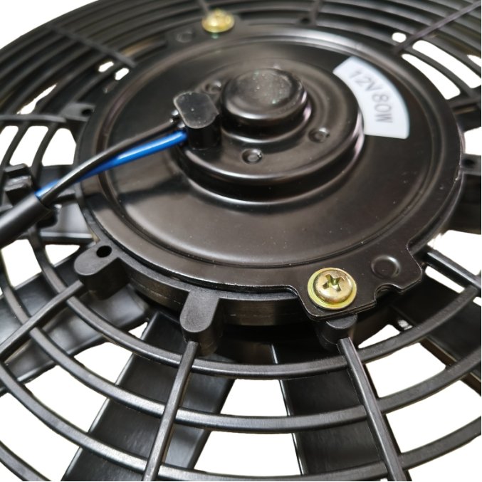 Manufacturer Direct Sales of Large Wind 10in 12V 24V 80W Cooling Fan for Universal Car Engine Cooling/Air Conditioner