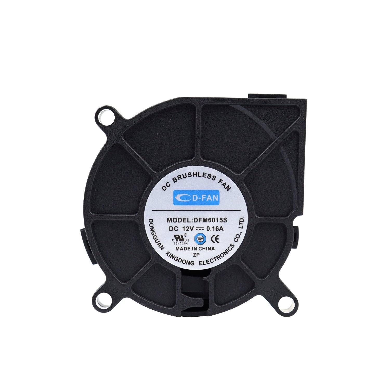 60x60x15mm Miniature Centrifugal Fan 60mm 6015 5v 12v Brushless Dc Blower