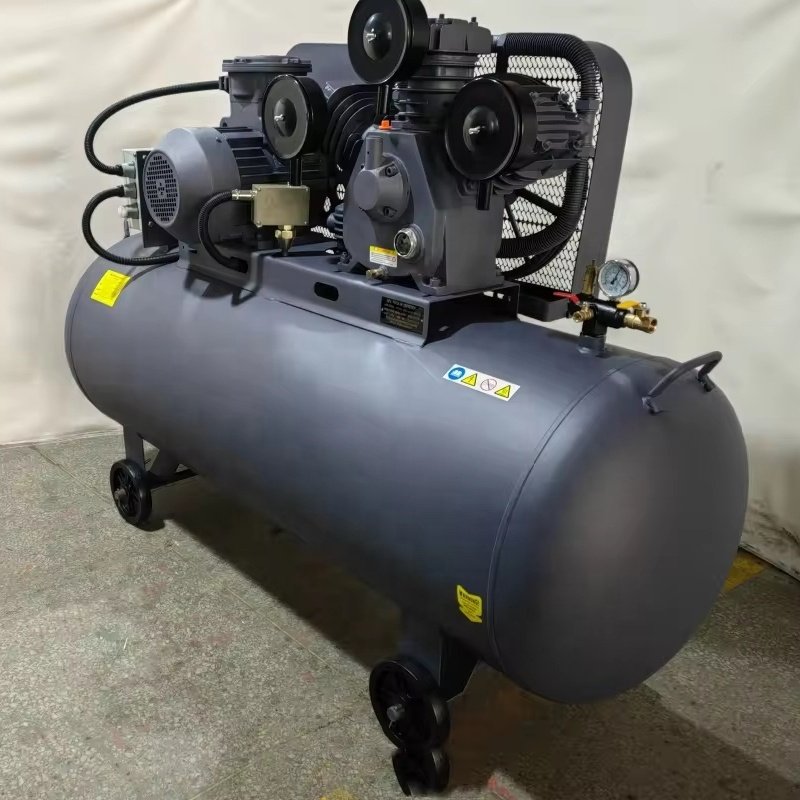 10HP 7.5KW Explosion Proof Piston air Compressor 300 Liter tank Belt Drive Anti-explosion Fully Explosion Proof