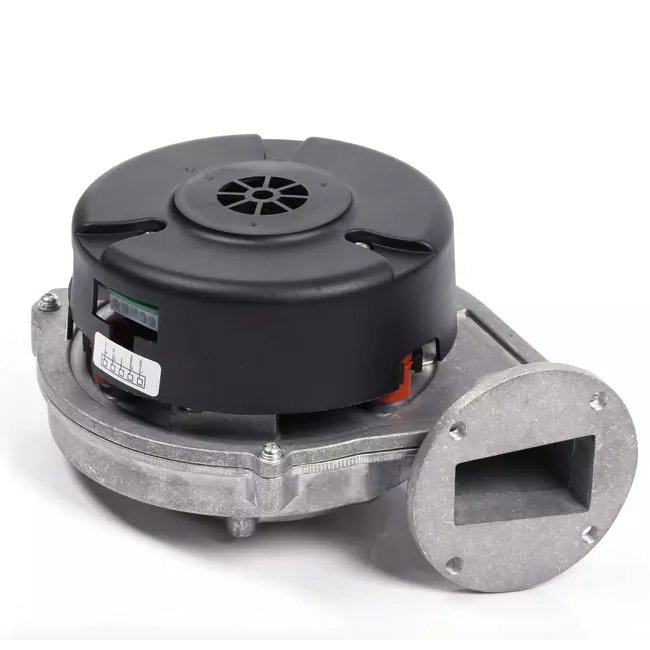 D-RG118 High-Pressure Combustion Blower Fan Outdoor Gas Heater Pellet Burner Stove Boiler Oven Furnace-Iron Wall 24V/230V/120V