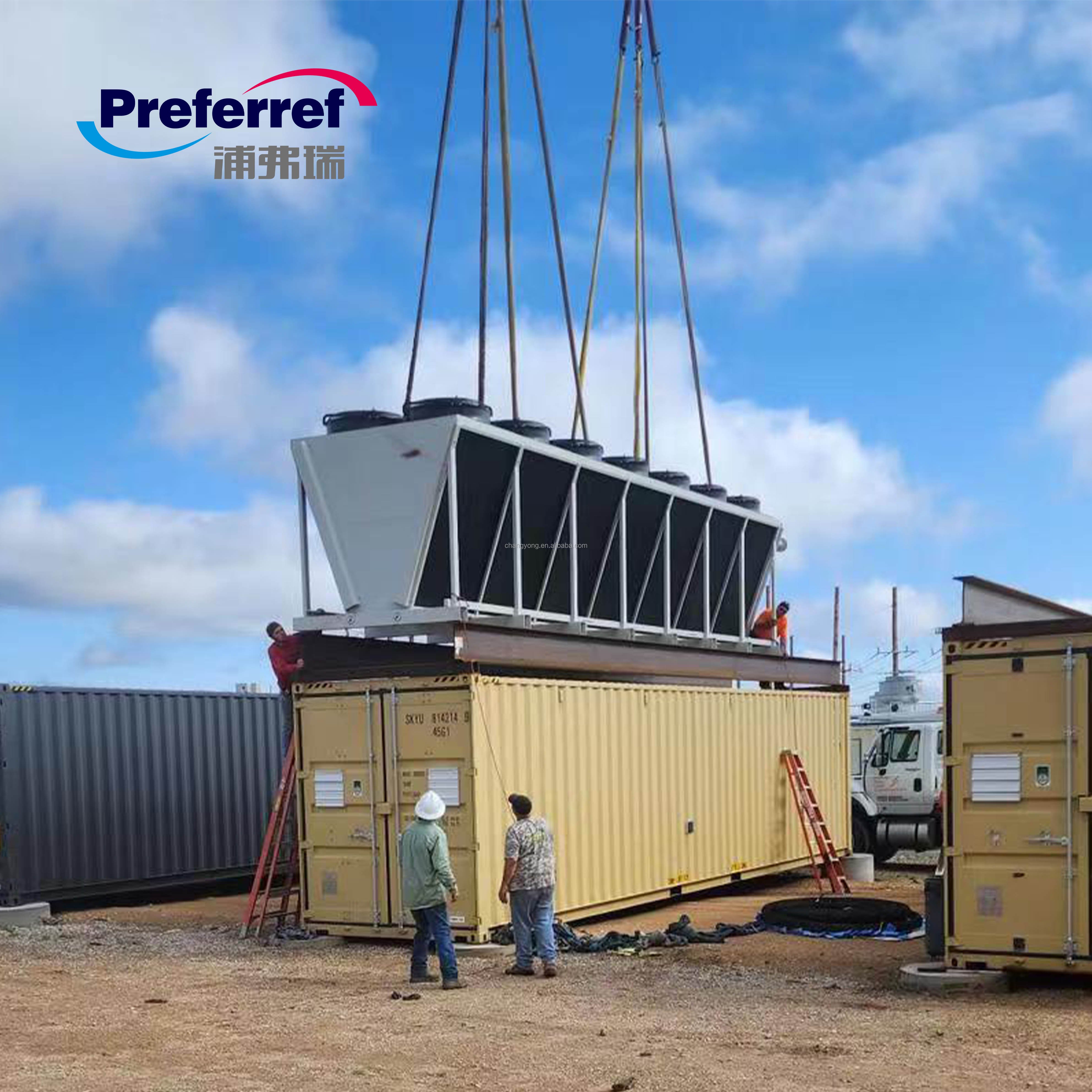 Long-Service-Life Dry Cooler Glycol Chiller for HVAC Systems for Hospital Air Conditioning