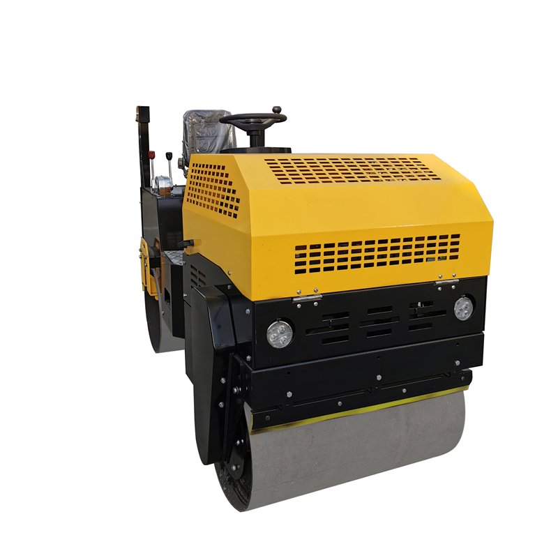 900mm Double Drum 1.5 Ton 2 Ton Steel Wheel Compactor Soil Vibratory Tandem Ride on Road Roller