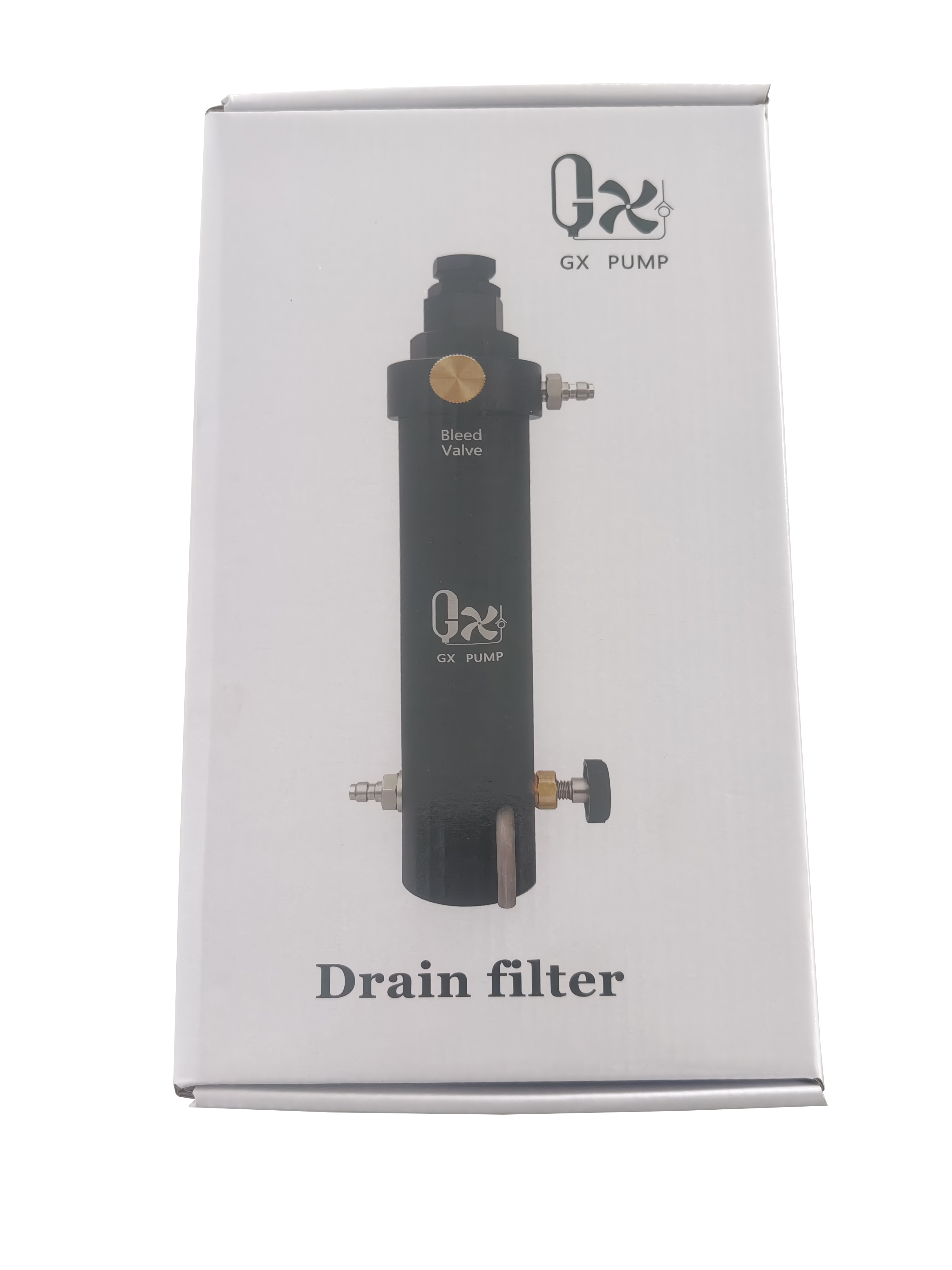 GX Safety Valve Efficient Pump Activated Charcoal Hose Heavy Double Cotton Diving Scuba Dive Air Filter for PCP Compressor