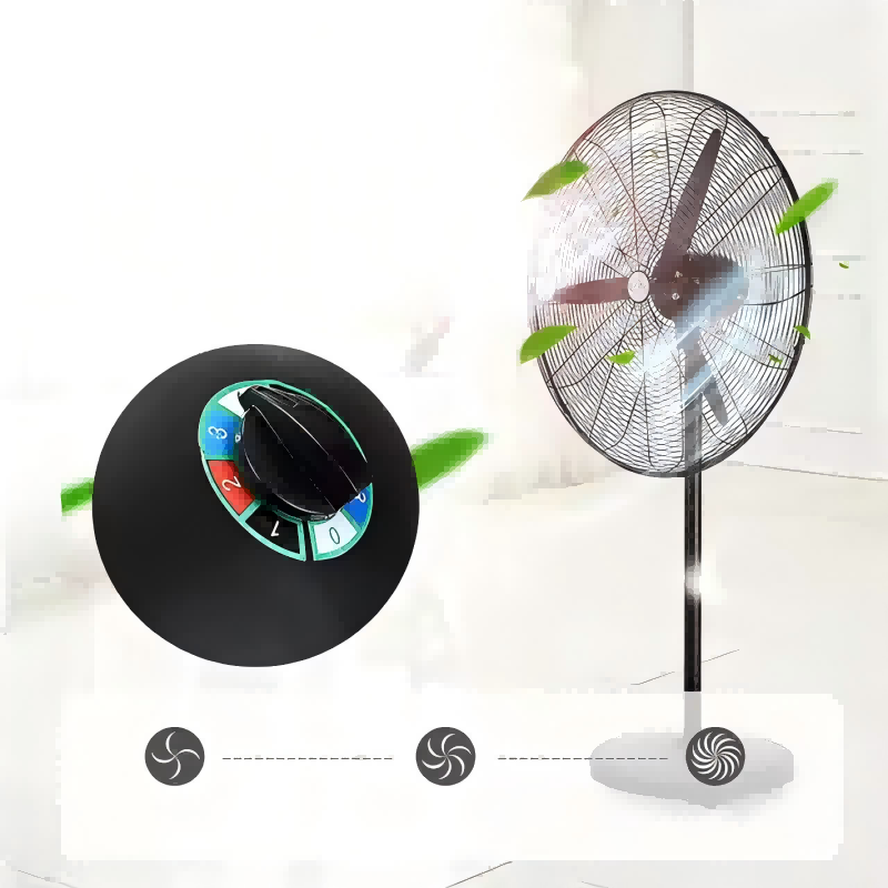 Electric Strong Wind Metal Aluminium Blade Cheap Price High Velocity Floor Fan