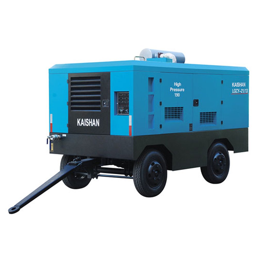 Diesel Driven High Pressure air Compressor,kaishan LGCY-33/25 Portable High Pressure diesel air Compressor