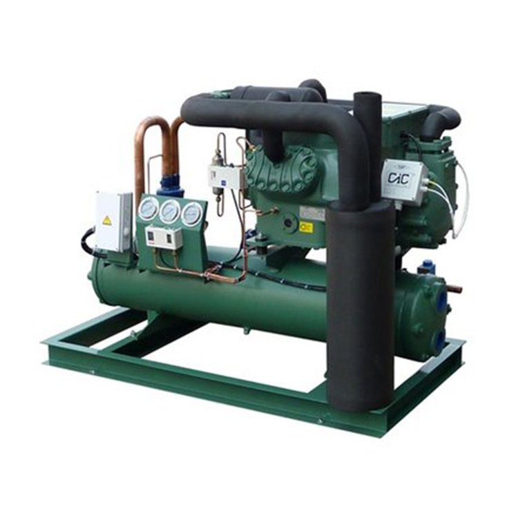 15hp Blast Freezer Air Cooled Semi Hermetic Compressor Bitzer Refrigeration Condensing Unit for Cold Room
