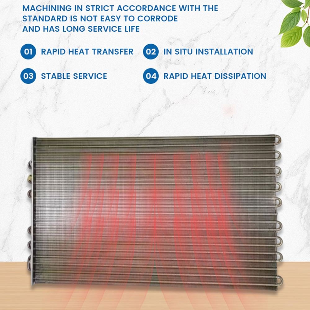 All-Aluminum Air-Cooled Microchannel Heat Exchanger Condenser for Air Conditioning