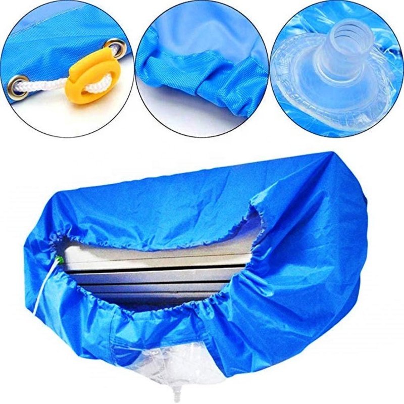 2021 Reusable air Conditioner Cleaning Bag 1-3P Waterproof air Conditioner Cleaning Cover
