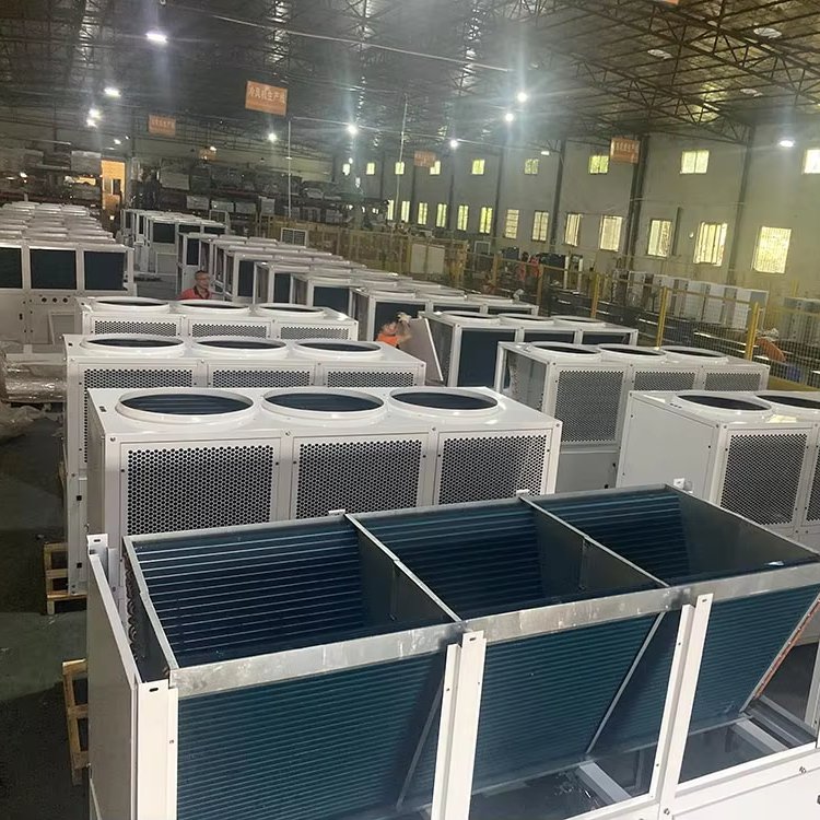 Commercial Refrigeration Air-cooled Condenser for Large Space Business Industry Build A/C 630mm Axial Fan Air-cooled Evaporator