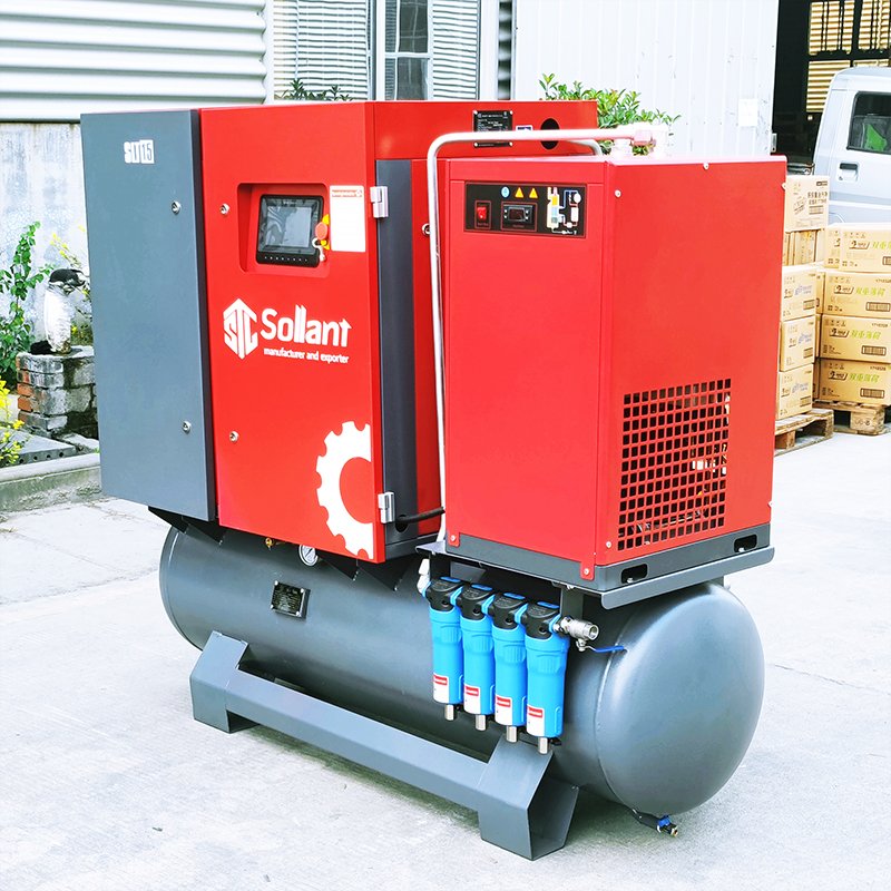 air Compressor 4-in-1 Industrial air Compressor With air Dryer Used For Laser Cutting