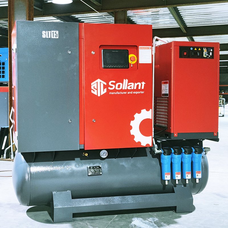 air Compressor 4-in-1 Industrial air Compressor With air Dryer Used For Laser Cutting