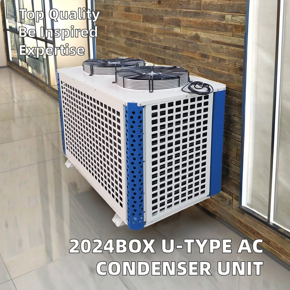 Bitzer Compressor Air Cooled Refrigeration Unit with 5hp-20hp Motor & Engine Freezer Cold Room Condensing Units Provided Egypt