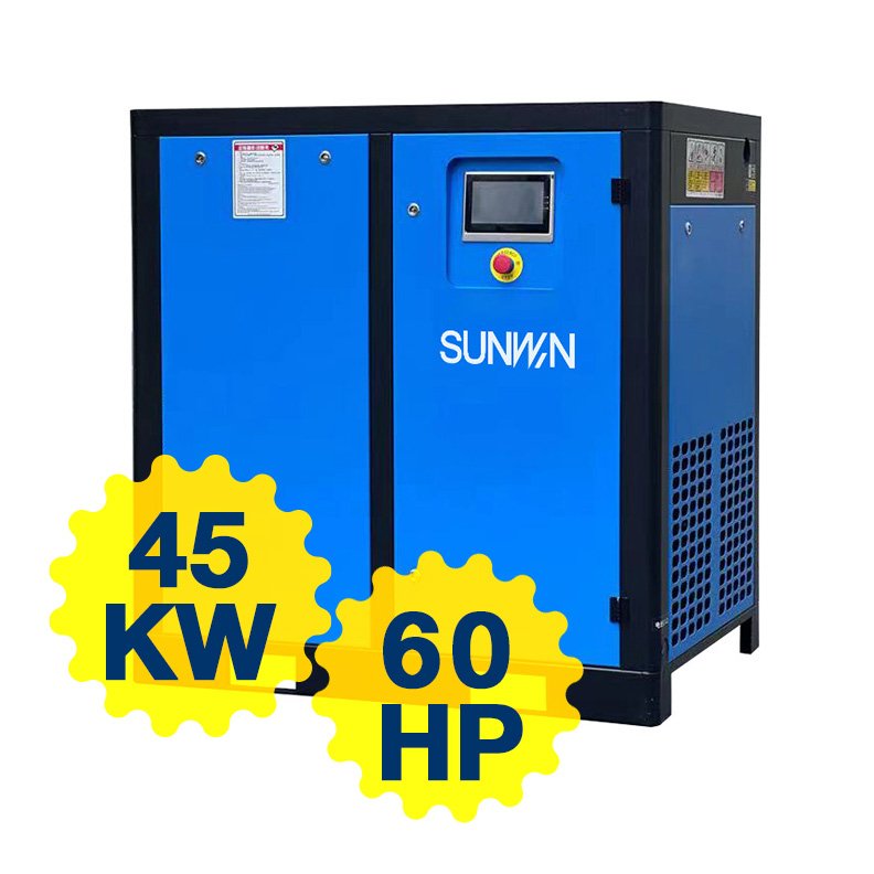 Fast Response Air Compressor Industrial Screw Air Compressor 7.5KW 22KW 11KW