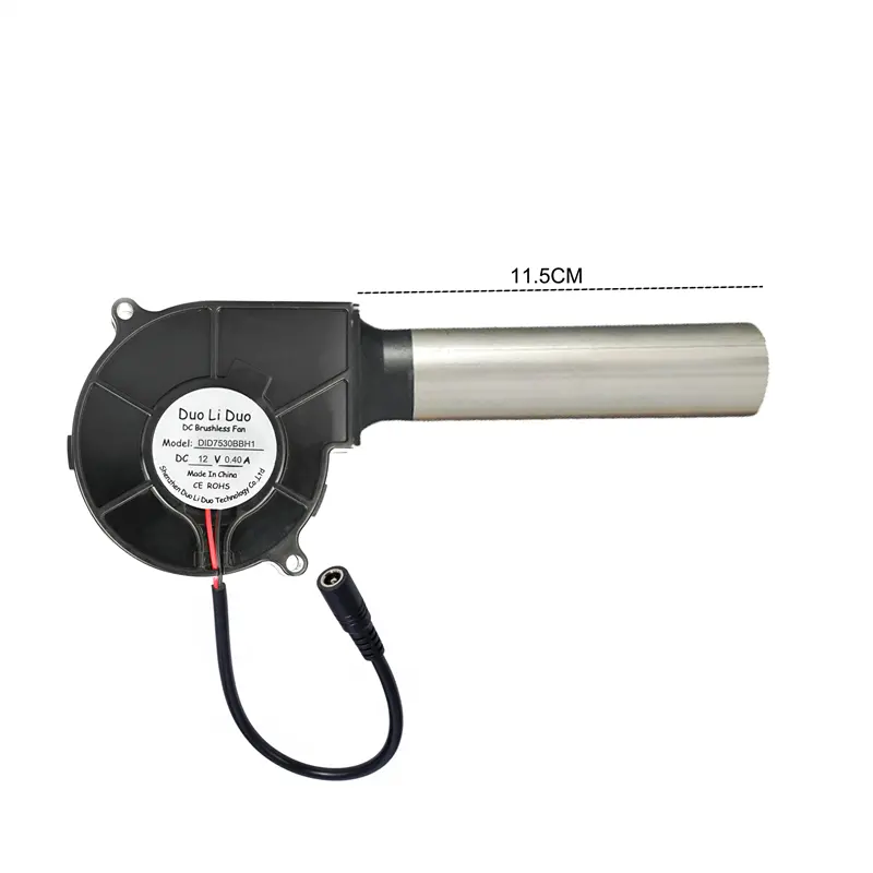 9733 Turbine Blower Cooling Fan 12v 97mm X 33mm Bbq Blower Fan with Stepless Speed Regulation 220v Plug