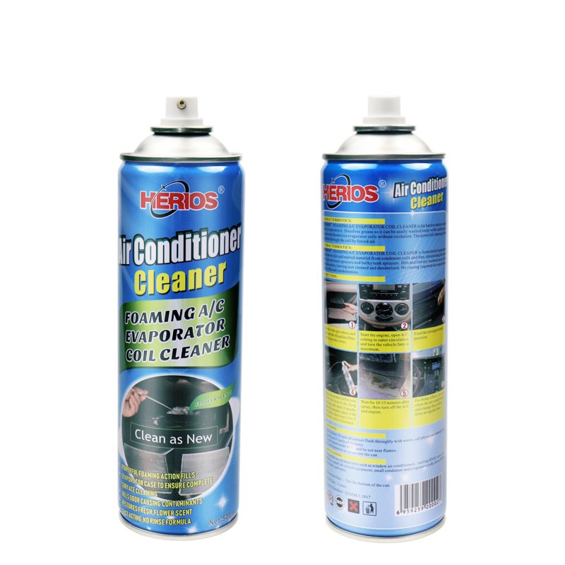 Car Care Products Highly Efficient 500ML Auto Air Conditioner Cleaner Spray Car Air Conditioner Foam Cleaner