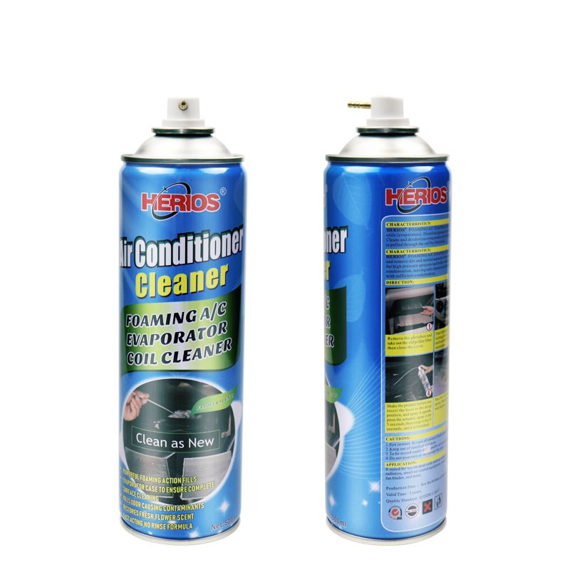 Car Care Products Highly Efficient 500ML Auto Air Conditioner Cleaner Spray Car Air Conditioner Foam Cleaner