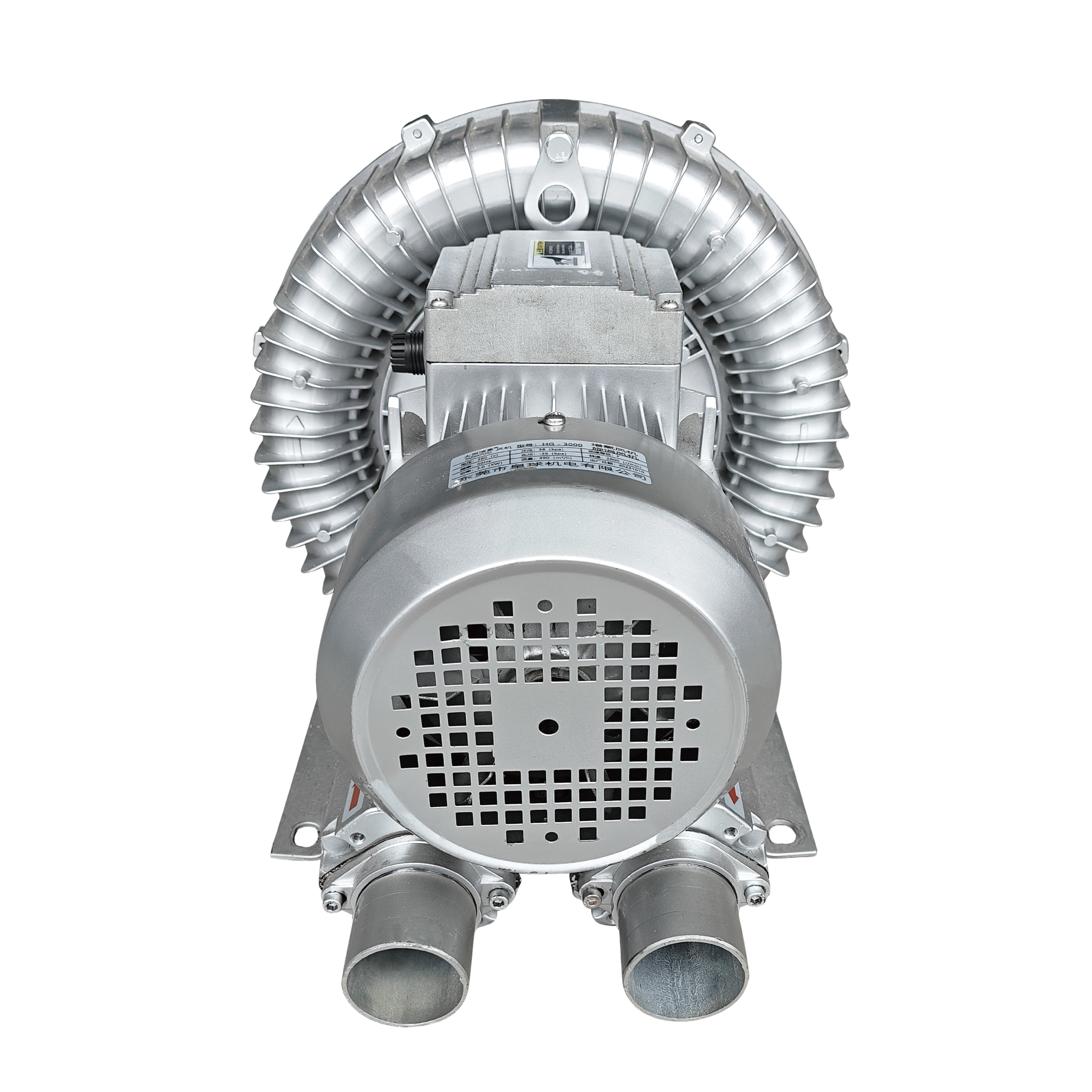 2.2kw Three Phase Electric Aquaculture Blower High Pressure Vortex Ring Centrifugal Blower 50/60hz 220v OEM Customizable