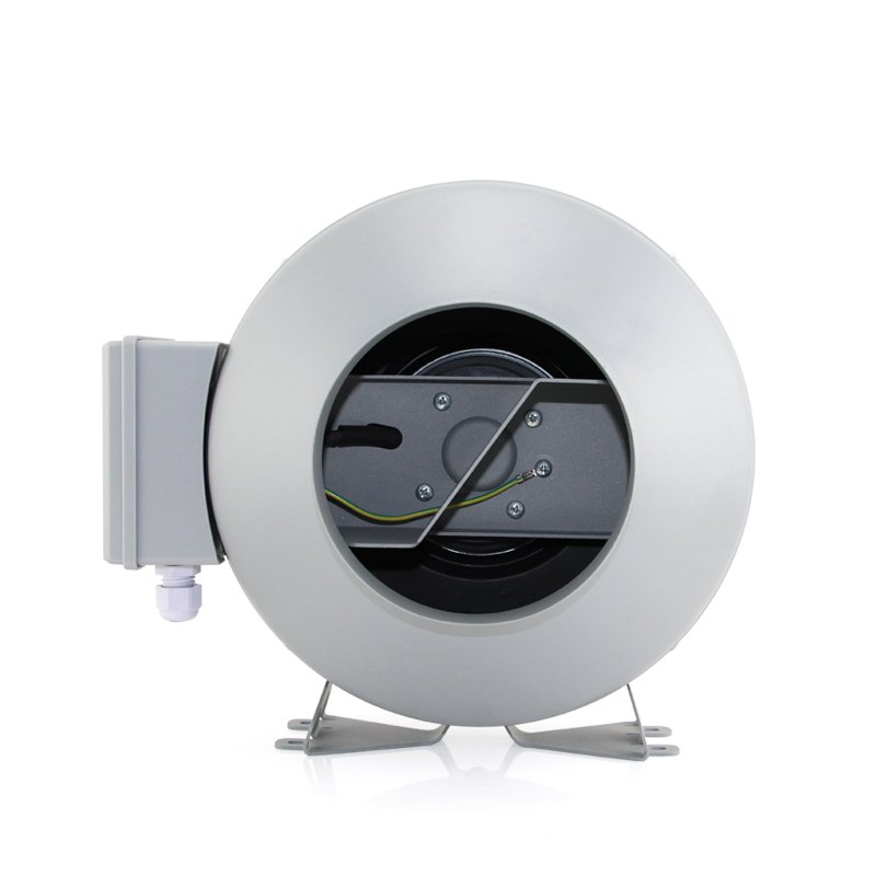 Customized Logo Brand 125mm Ventilation Metal Centrifugal Inline Duct Fan