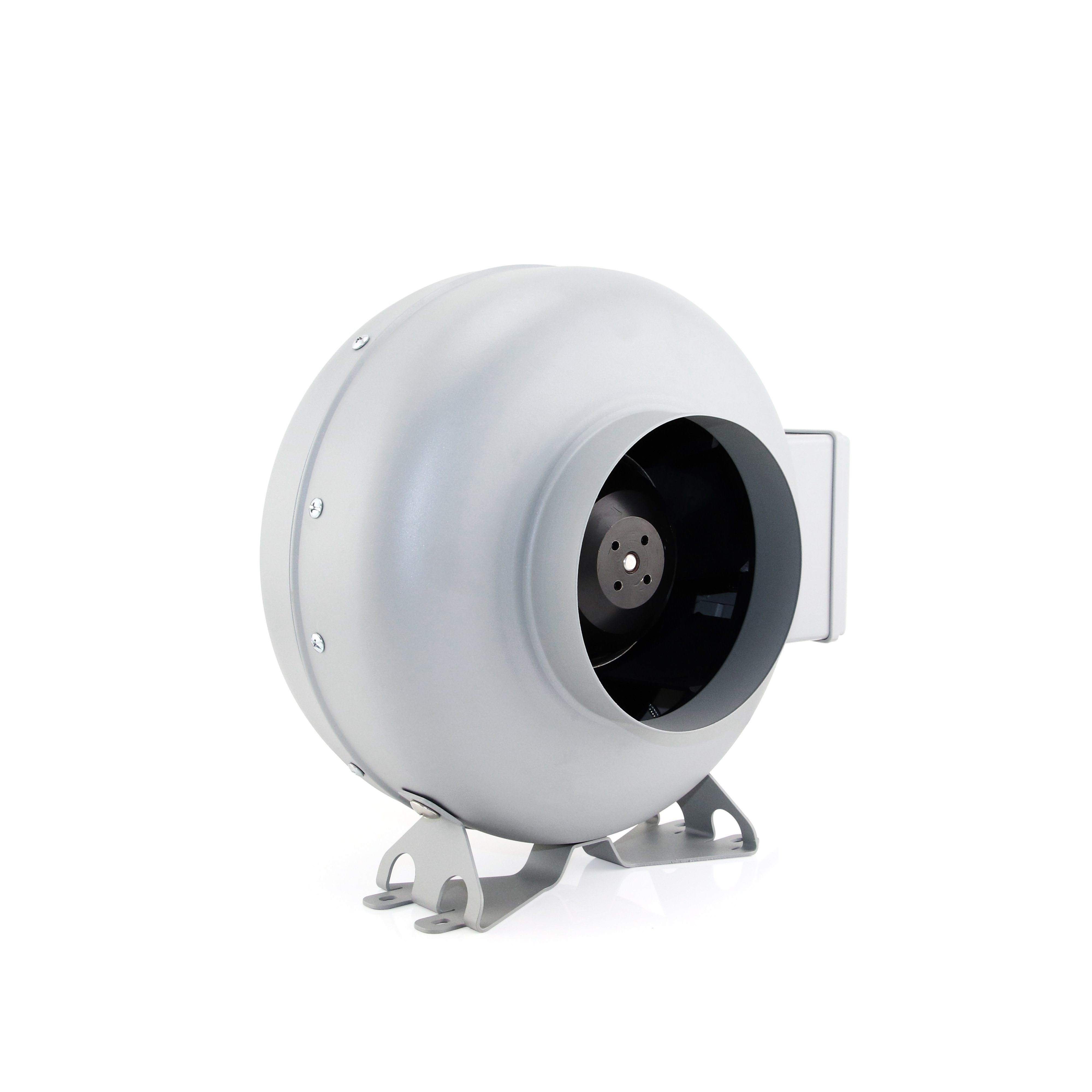 Customized Logo Brand 125mm Ventilation Metal Centrifugal Inline Duct Fan