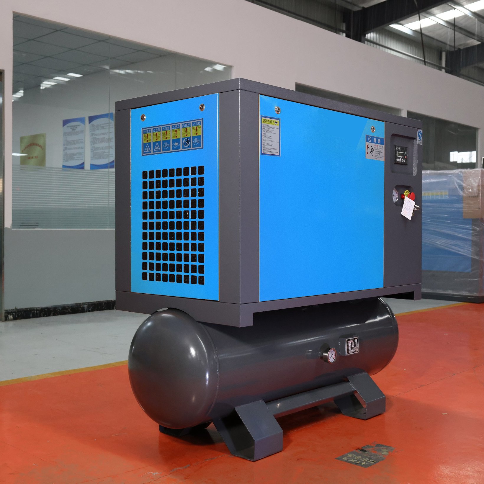 Airstone 7.5hp 10hp 15hp 20hp Combined Screw air Compressor 220v air Compressor All in One 8 bar 10 bar