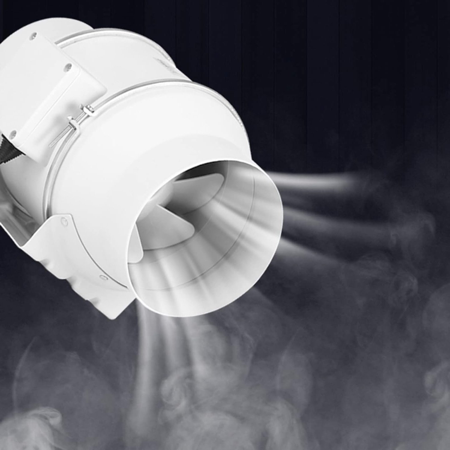 Axial Mixed Air Flow Ventilation 10" Mixed Flow Inline Fans for Hydroponics
