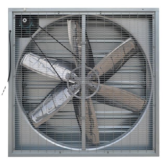 ONE-one Air Blower Fan Greenhouse 250W Solar Powered Large-scale Exhaust Fan Aluminum Commercial Fan